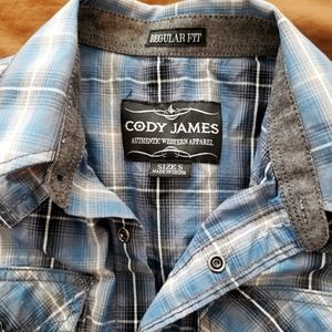 Cody James Boy's Pearl Snap Size Small
